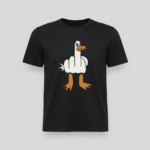 Тениска „Саркастична гъска“ – Забавен дизайн с гневна гъска, хумористична тениска с attitude