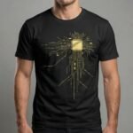 Златен Чип — Тениска с технологичен дизайн