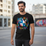 Тениска "BMW Graffiti" — урбан уличен стил