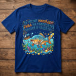 Тениска „За честит Никулден – Риба на трапезата, ракия в чашата“ – Забавен подарък за Никулден