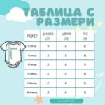 Персонализирано бебешко боди за първи рожден ден